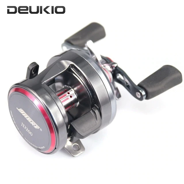 DEUKIO Приманка литья Рыболовная катушка 7 + 1 BB Троллинг тормозная система