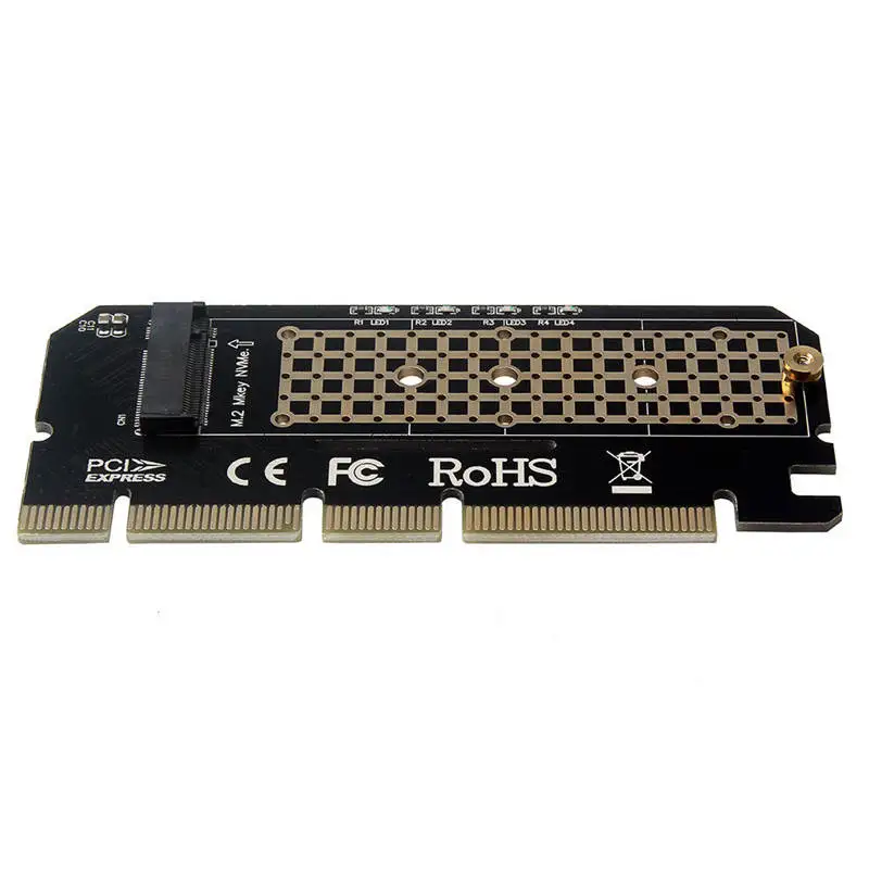Pro M.2 Nvme Ssd Ngff к Pcie 3 0 X16 X4 адаптер M ключ интерфейс карта полная скорость|Платы