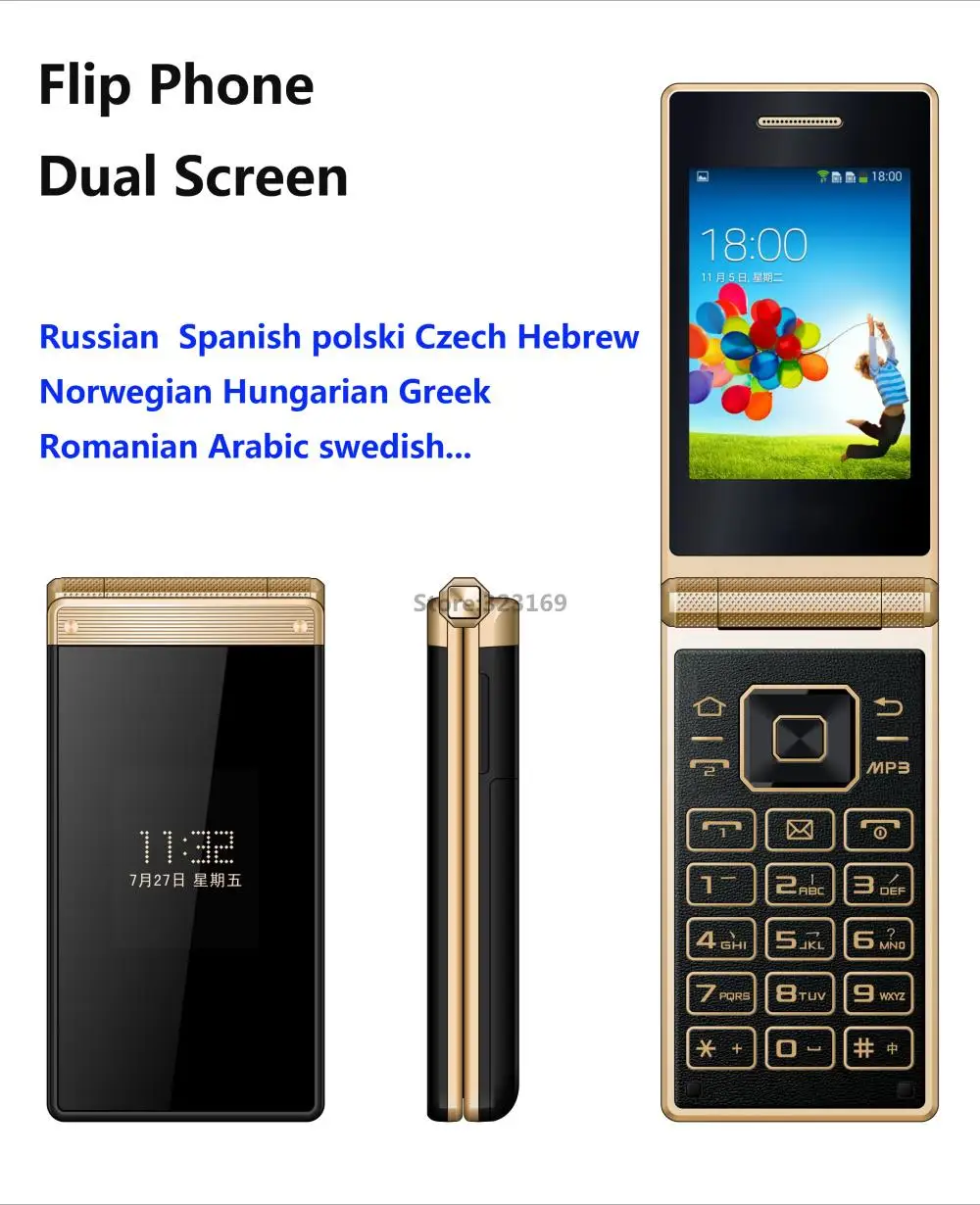 Оригинальный большой Ключ Старший телефон С Сенсорным Экраном GSM старик