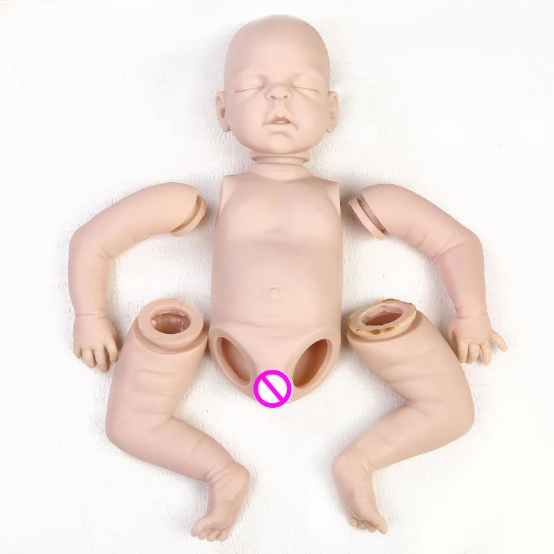 boy body kit Куклы Reborn Baby DIY ручной работы, силиконовые виниловые цветные, полная форма, Анатомически правильная - Цвет: boy body kit
