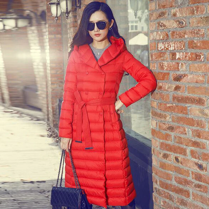 Зимняя куртка женская белая с гусиным пухом 2018|overcoats slim|overcoat womenovercoat jacket |