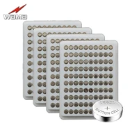 400pcs4pack wama 100 new ag1 1 55v alkaline button cell batteries watch coin battery car remote control lr621 sr621 164 lr60