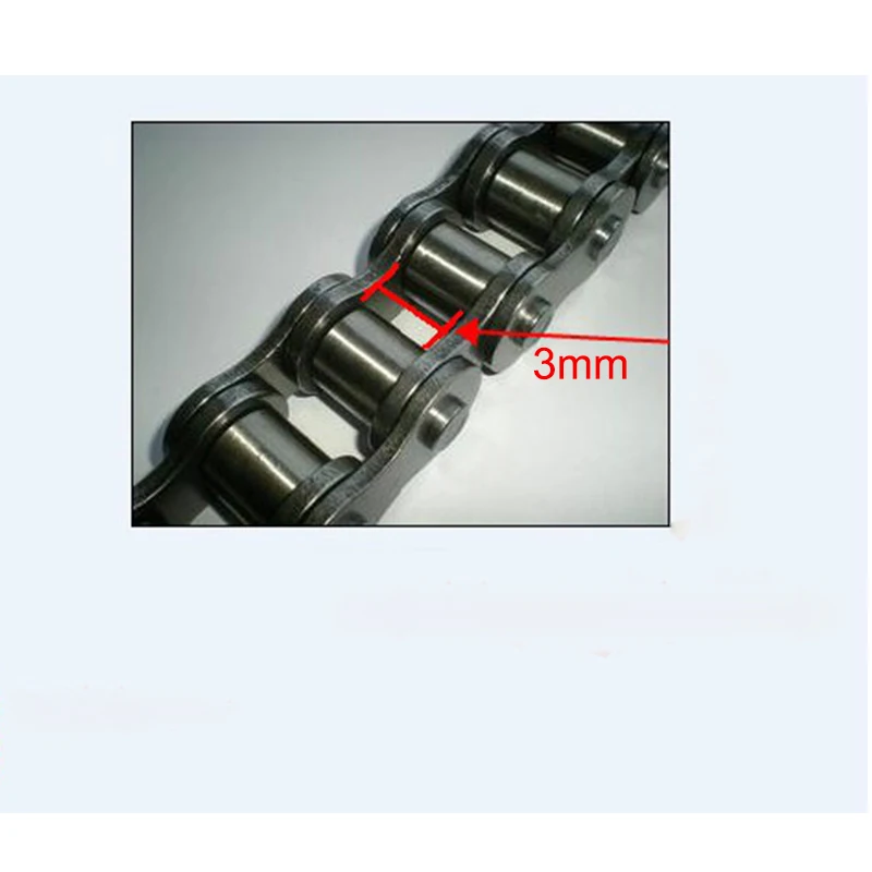 

25H 136 Links Chain For Dolphins Electric Scooters ATV Scooter