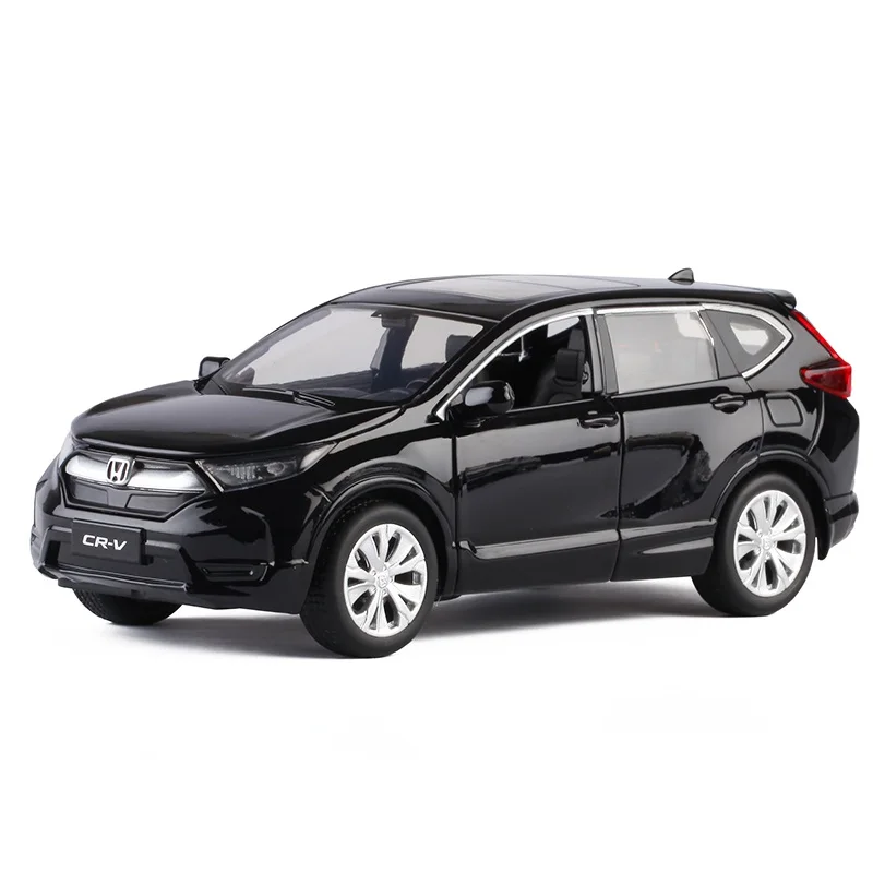 1:32 литая под давлением модель автомобиля Honda CRV Шесть дверей могут быть открыты