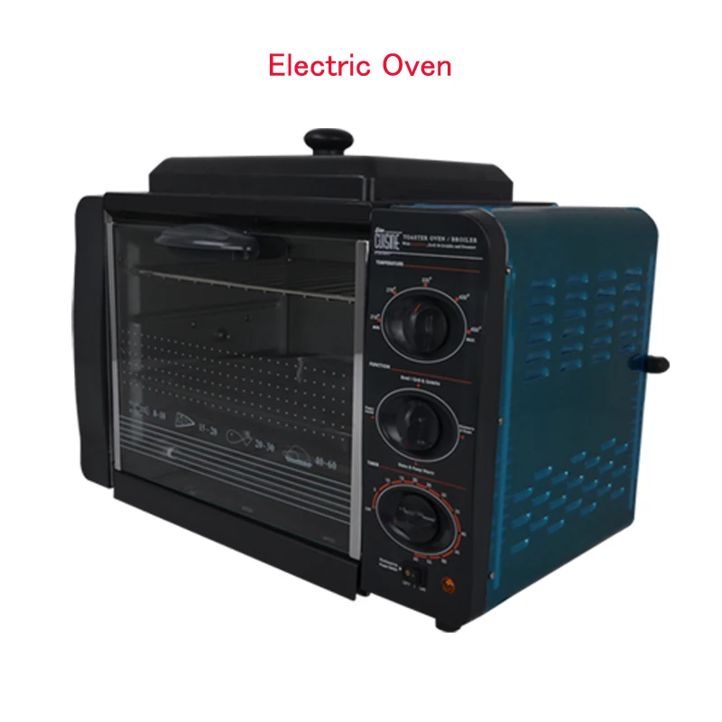 Multifunction Pizza Baking Machine Electric Oven Household Roaster Cake/Chicken/Fish Roasting Macine
