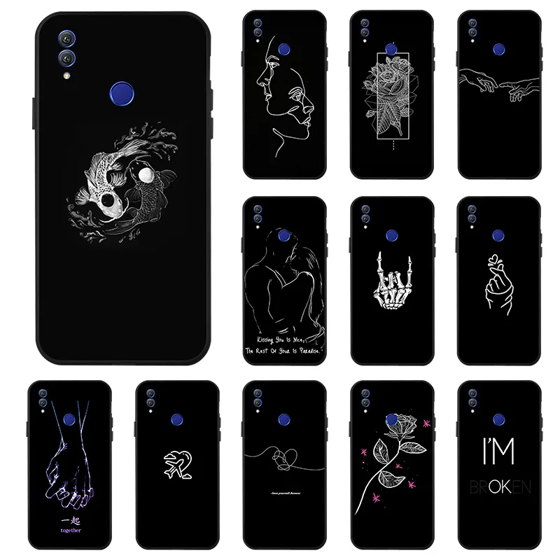 Модный силиконовый мягкий чехол для huawei Honor Note 10 6 95 &quot Чехол телефона|Бамперы| |