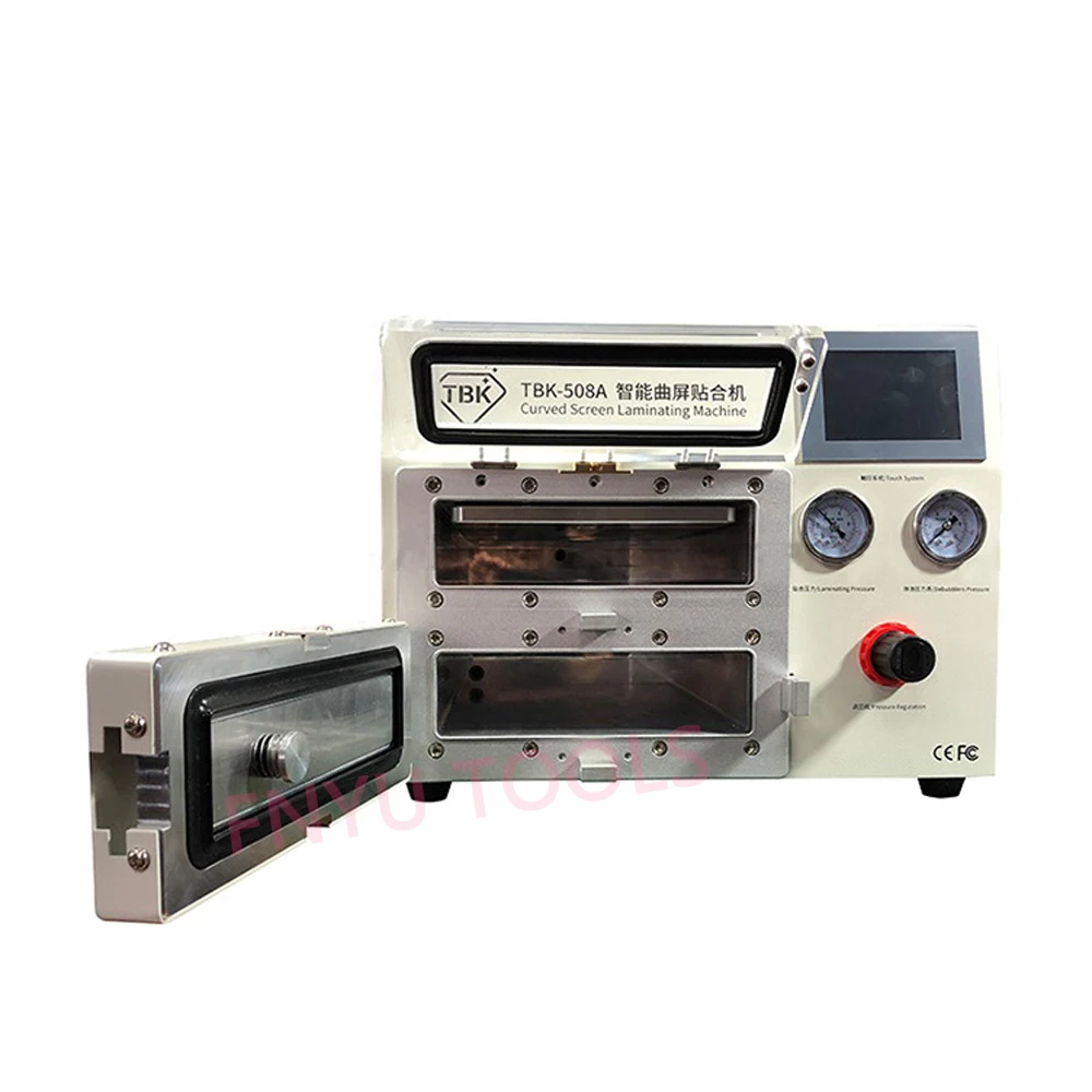 TBK-508A изогнутая машина для вакуумной ламинации ЖК-экрана OCA Repair Bubble Remover сумка для iphone S7 S8 S8