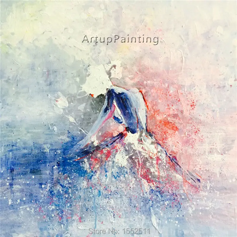 Ручная роспись на холсте Масляные картины ручная работа настенные