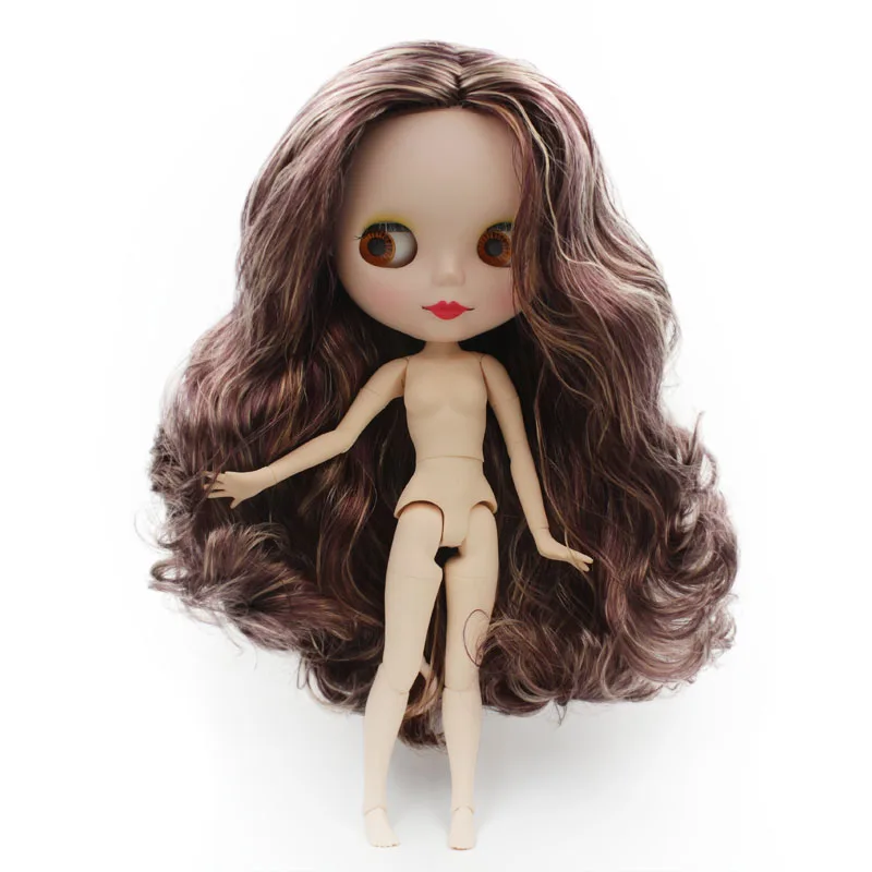 

Blyth Doll BJD, Factory Neo Blyth Doll Nude Customized Frosted Face Dolls Can Changed Makeup Dress DIY, 1/6 Ball Jointed Dolls 7