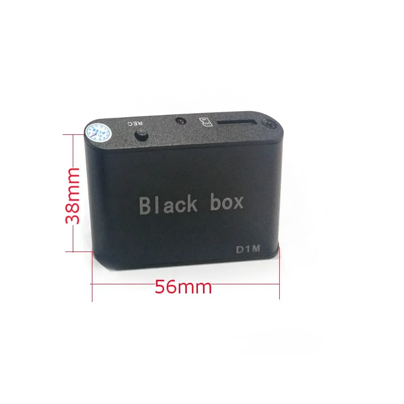 Оригинальный черный ящик Micro D1M 1CH 1280x720 30f/S HD DVR FPV-системы AV Регистраторы Поддержка