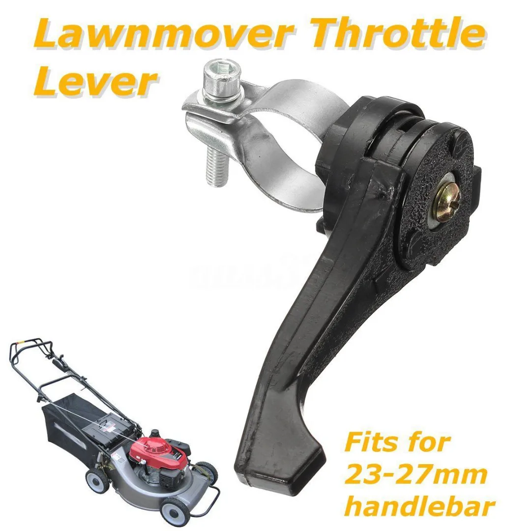 Универсальный черный рычаг газонокосилки для руля 23 27 мм|mower throttle|leverlever throttle |