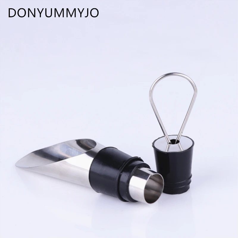 

1pc Stainless Steel Wine Bottle Faucet With Multi-function Wine Stopper Faucet