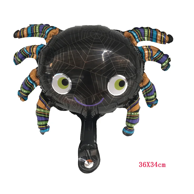 1 pcs 5 Styles Mini Black Cat Pumpkin Bat Skull Halloween Eve Foil Balloons Decor Inflatable toys Helium Balloon Party Supplies | Дом и сад