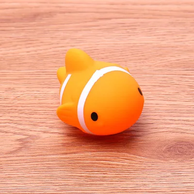 G Морские маленькие животные, сжимающие детские игрушки для воды, брызги воды, силиконовая кукла, детские игрушки для ванной, подарок для студента - Цвет: G