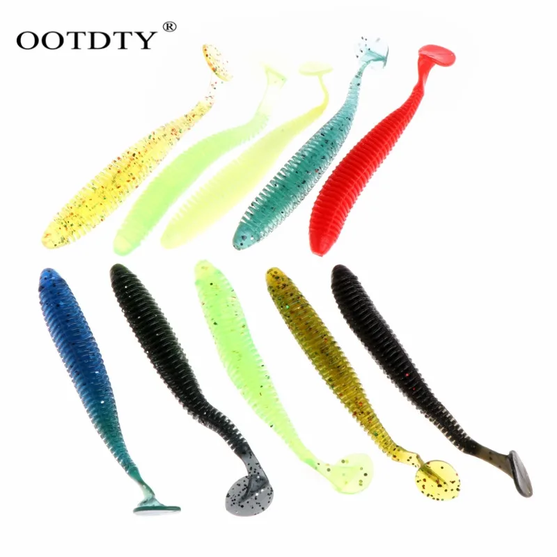 OOTDTY 10 шт./компл. Новый горячий 2 4 г 8 5 см мягкие плавающие насекомые рыболовные