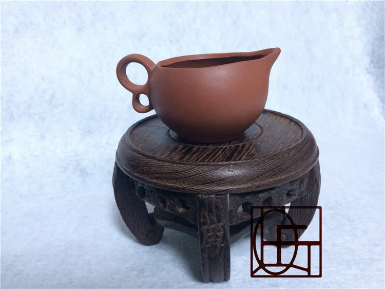 

Wenge круговой изогнутый ножной пьедестал из красного дерева чайный поднос из цельного дерева для украшения дома заводские магазины