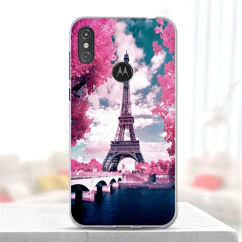 Чехол для Motorola Moto P30 Note чехол One Power мягкий силиконовый 3d из ТПУ милый Fundas