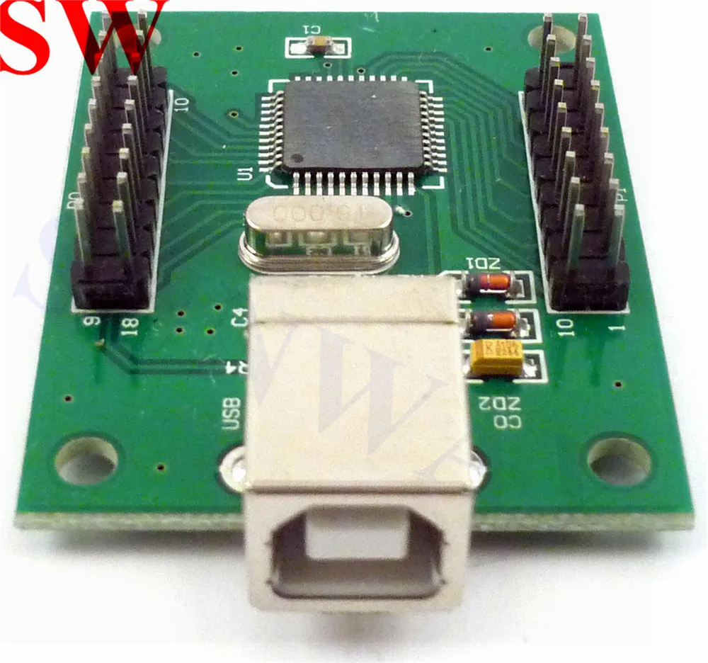 2 игрока аркадный набор сделай сам USB-кабель для пк джойстик xin-mo USB-кодировщик
