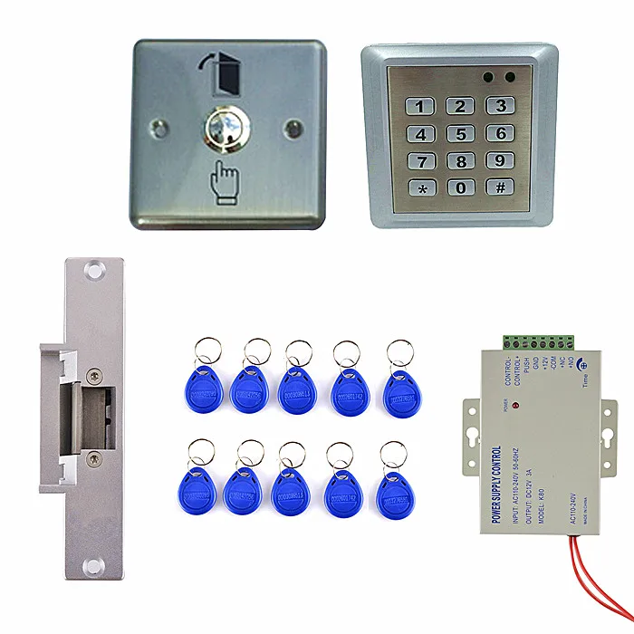 Водонепроницаемый RFID считыватель Управление доступом полный комплект +