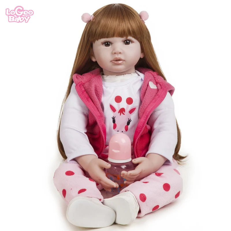 Logeo Baby 2" силиконовая Детская кукла, прекрасная Реалистичная кукла-Реборн, детские игрушки, подарок на день рождения, кукла-Реборн, кукла-сюрприз