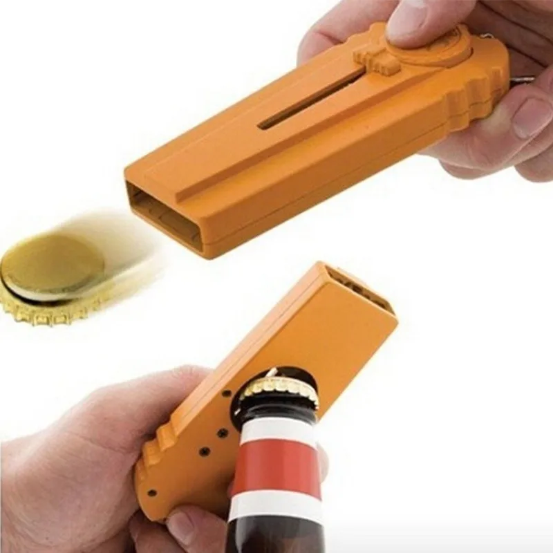 1 шт. Пластик выброса пива открывалка для бутылок Кухня инструмент с удобным