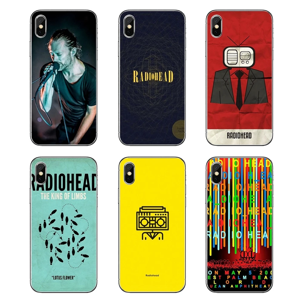Мягкая прозрачная накладка Radiohead малыш Томас ботинки в стиле Эдвард Yorke rock band для