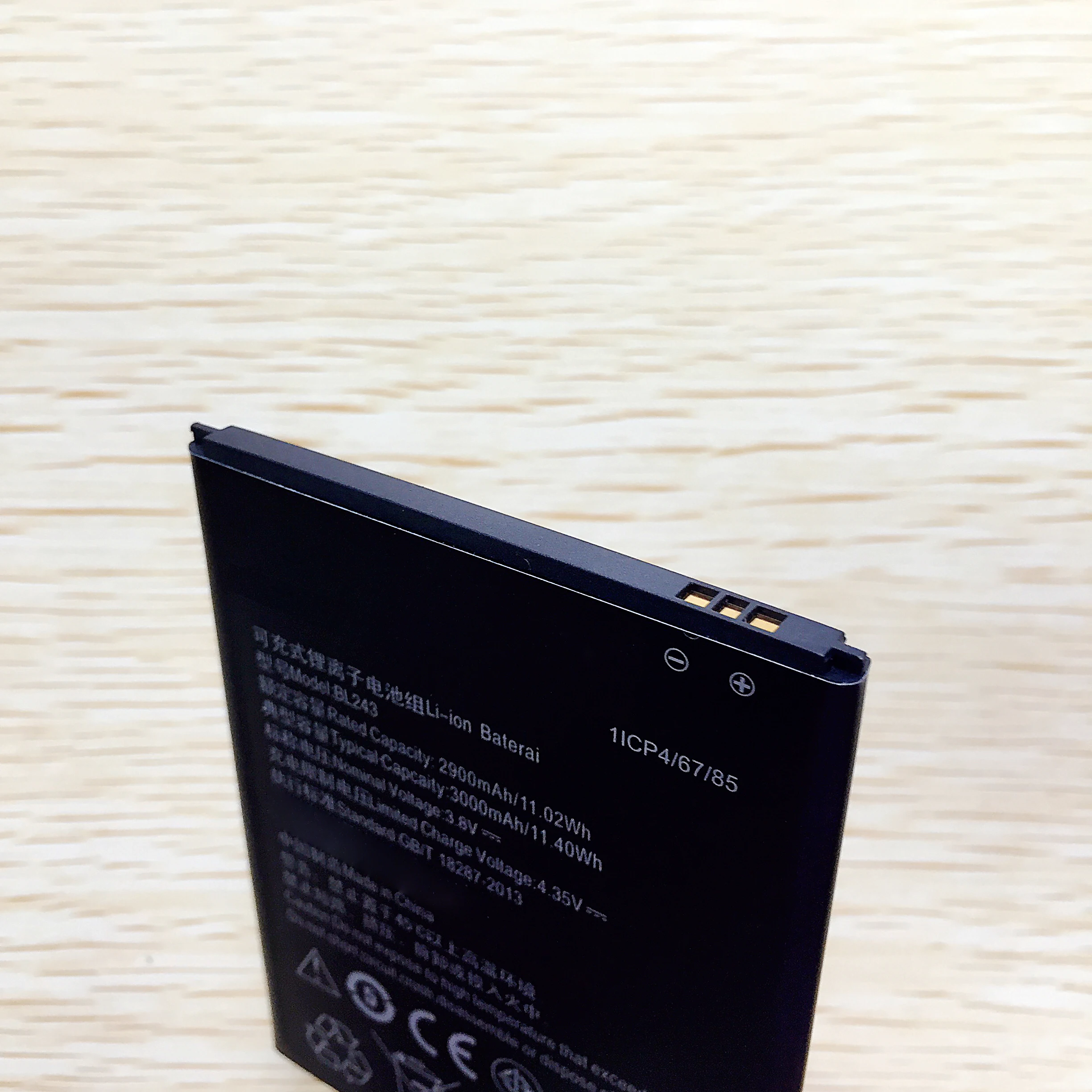 CUUSEY Новинка BL 243 BL243 батарея для lenovo Lemon K3 Note K50-T5 A7000 A5500 A5600 A7600 2900 мАч замена мобильного телефона
