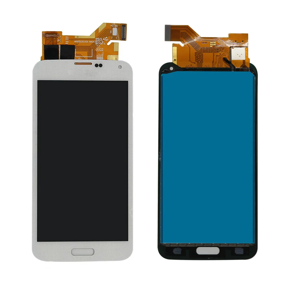 ЖК экран MZOO для Samsung S5 I9600 SM G900 G900A G900F G900P G900T дисплей Панель Tela дигитайзер сборка
