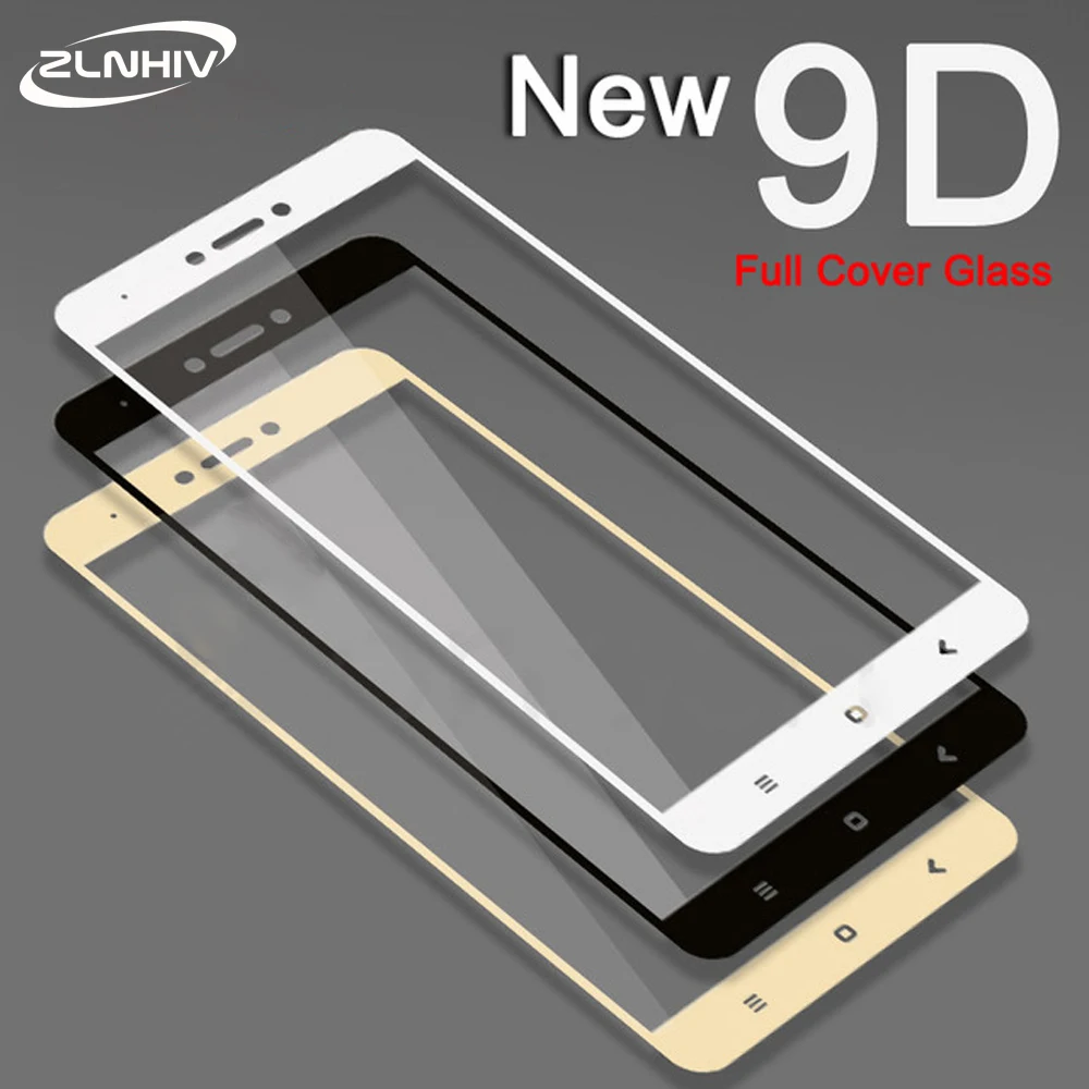 Закаленное 3d стекло zlnвич для xiaomi redmi note 4 4X 5 5A plus pro S2 защита экрана телефона
