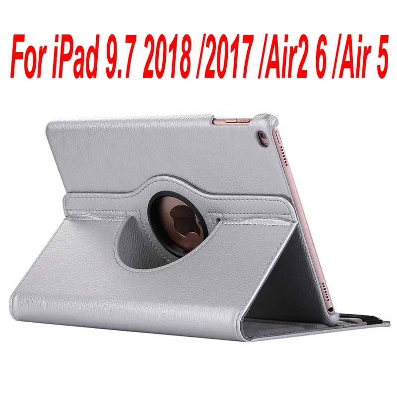 Леопардовый флип-Стенд кожаный чехол для карт Funda Capa чехол для Apple iPad 9,7 //Air/Air2 чехол для планшета+ пленка+ ручка - Цвет: Case