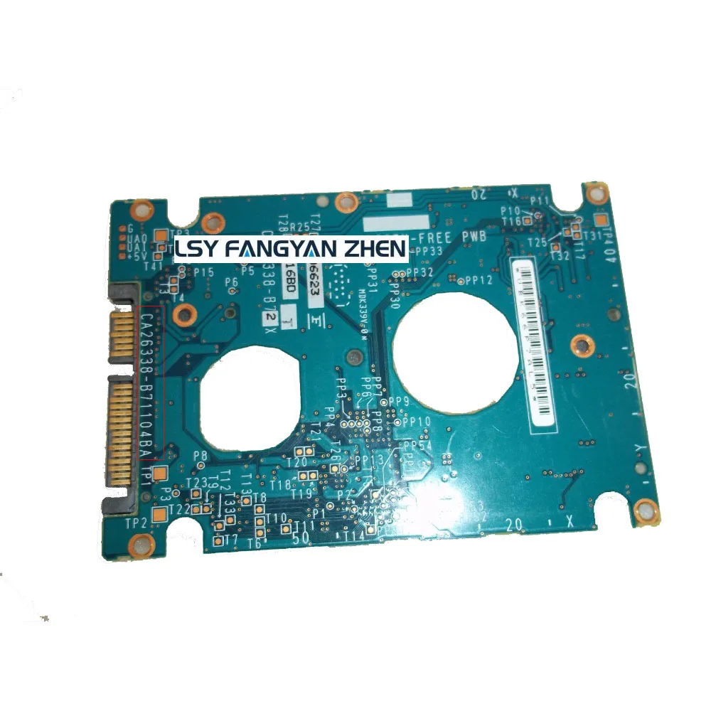 Pcb CA26344 B33104BA для Fujitsu MHZ2320BH G1 2.5 "SATA 160 ГБ 320 печатных плат HDD/Плата логики| |