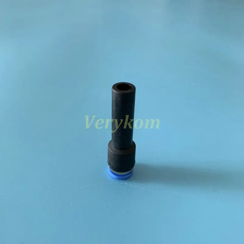 100 шт./лот пневматический штуцер для шланга с 6 мм на 4 переходником неравный