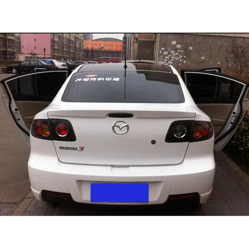Спойлер заднего крыла для Mazda 3 высококачественный спойлер из АБС-пластика