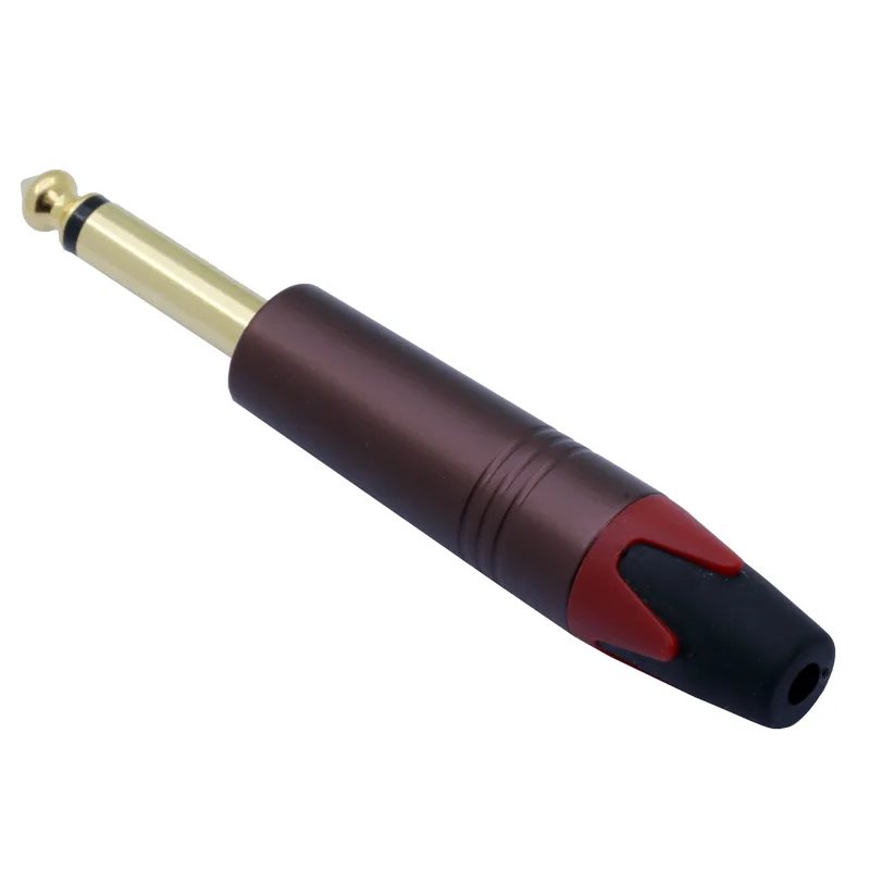 Jack 6 35 мм mono sopomore core разъем для микрофона усилителя jack plug 5 audio 2 шт./1