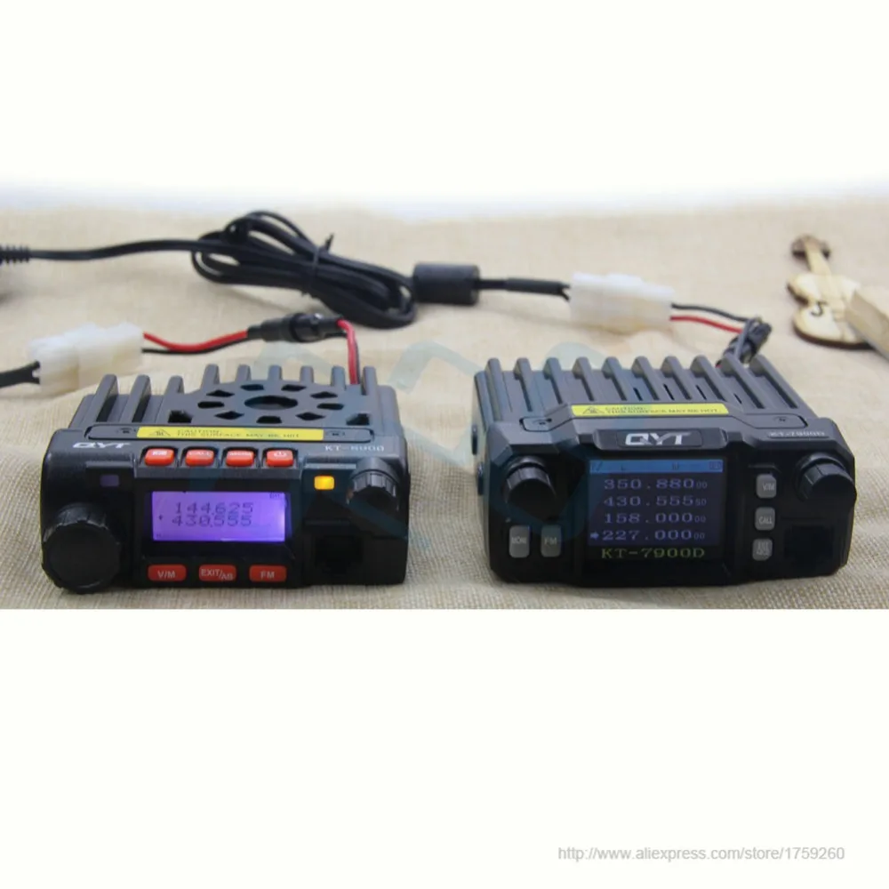 QYT KT-7900D Band/Quad 144/220/350/440 МГц мобильное радио 25 Вт большой