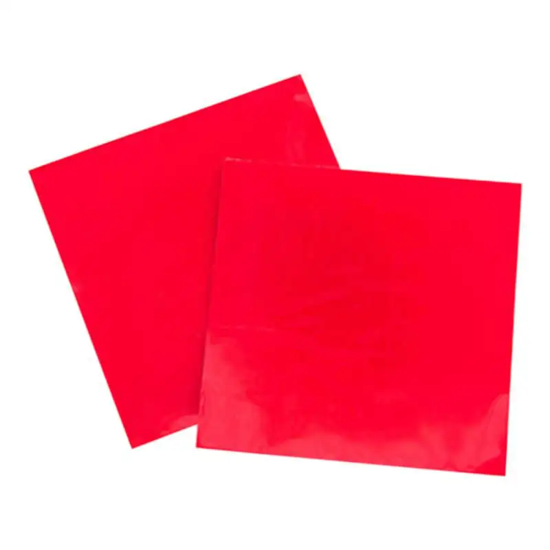 2pcs 10x10cm Прозрачная силиконовая Двухсторонняя клейкая лента стикер для автомобиля высокая прочность без следов Прозрачная Клейкая наклейка супер сильная - Цвет: 2pcs 10x10cm