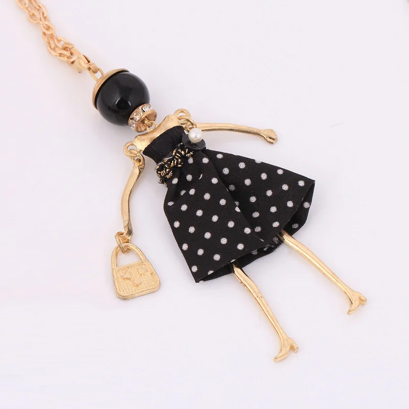 Ожерелье женское с подвеской в виде французского Парижа винтажная Длинная