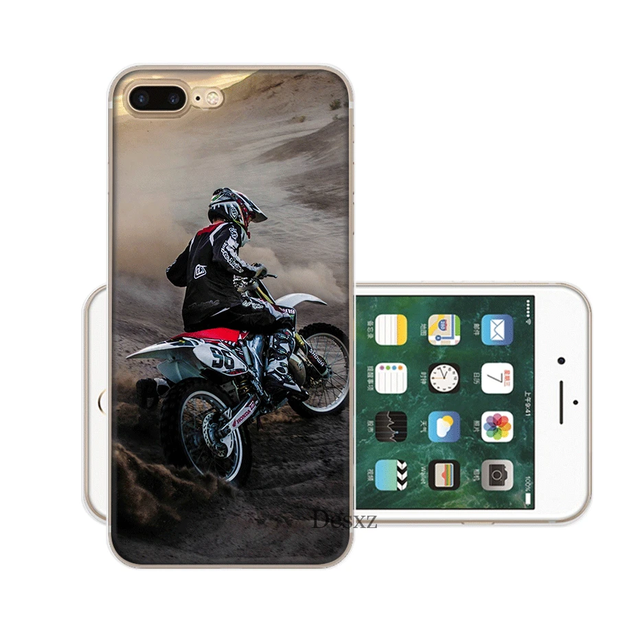 Чехол Desxz для мотокросса iPhone 7 8 6 6s Plus 11 Pro X XR XS Max 5 5S SE |