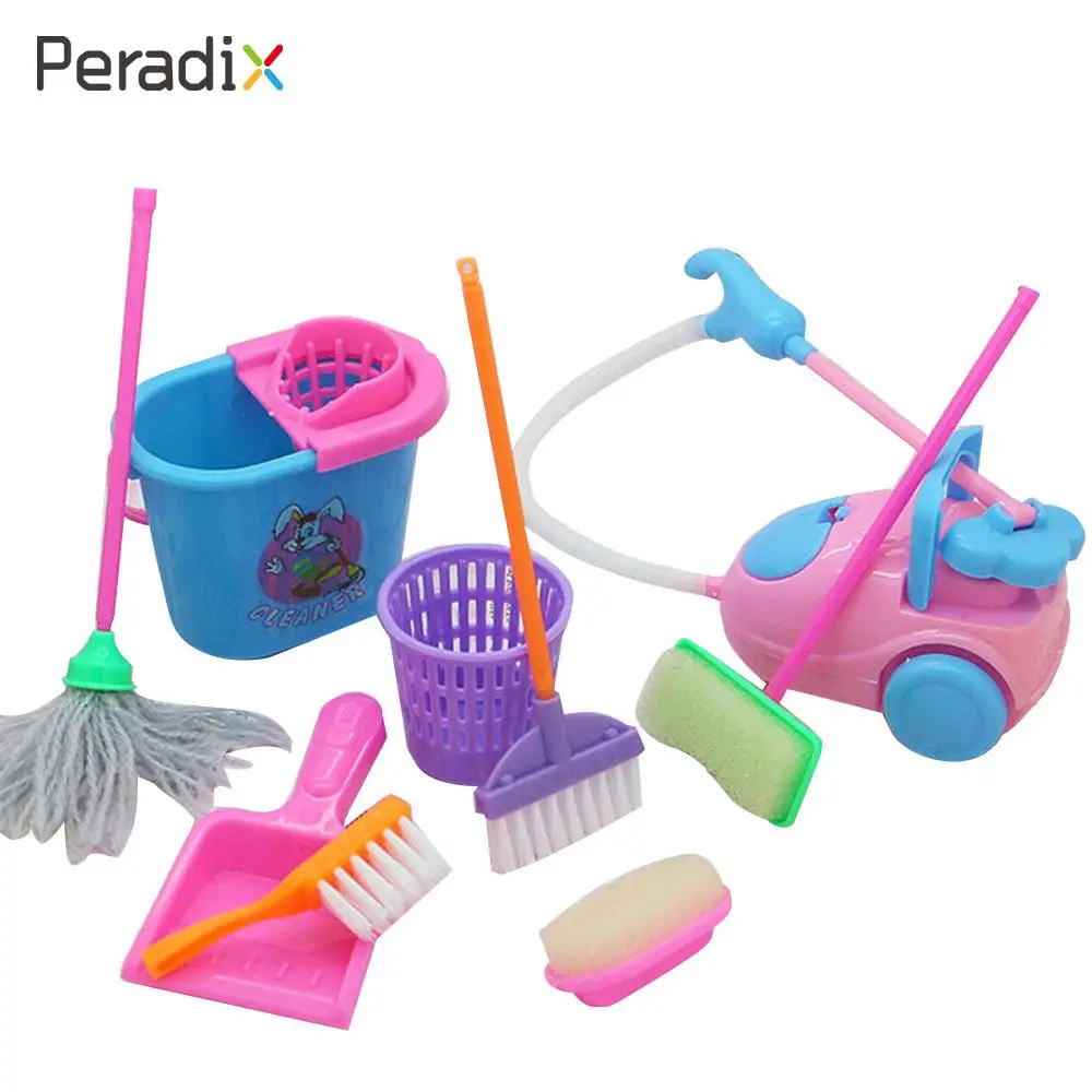 

9Pcs/Set Pretend Toys Gifts Cleaning Tool Cleaning Tool Cleaning Tool Preschool