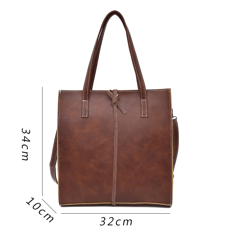 CETIRI Женская винтажная Сумка тоут из искусственной кожи ручная работа в стиле