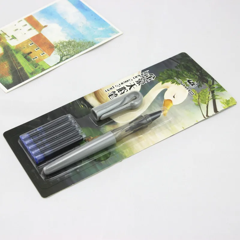 Jinhao прозрачная авторучка EF 0 38 мм Iraurita nib роскошная каллиграфическая чернильная