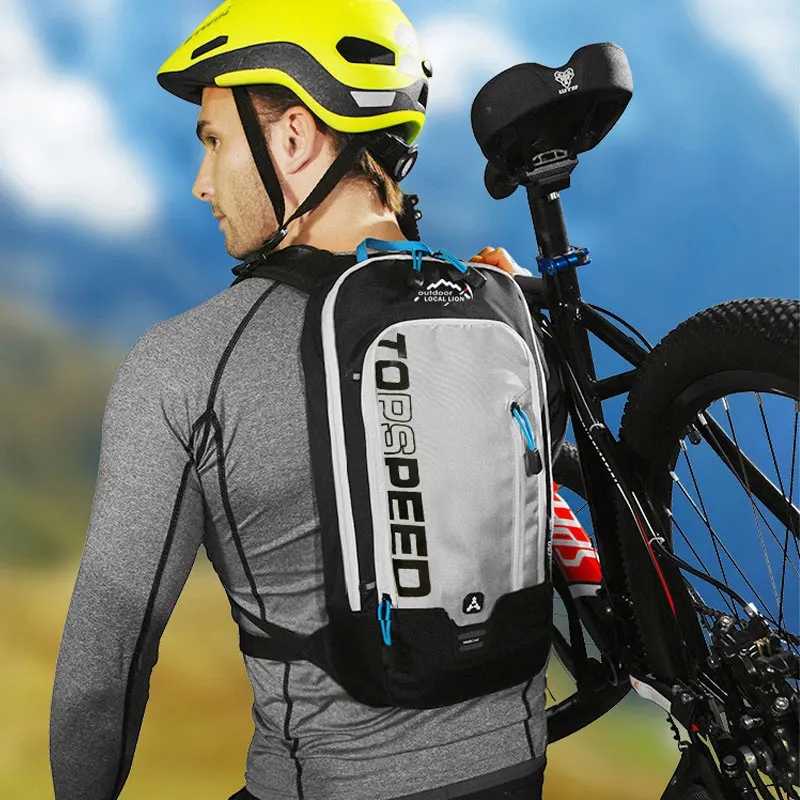 Женский рюкзак унисекс для езды на велосипеде повседневной носки Новый Рюкзак