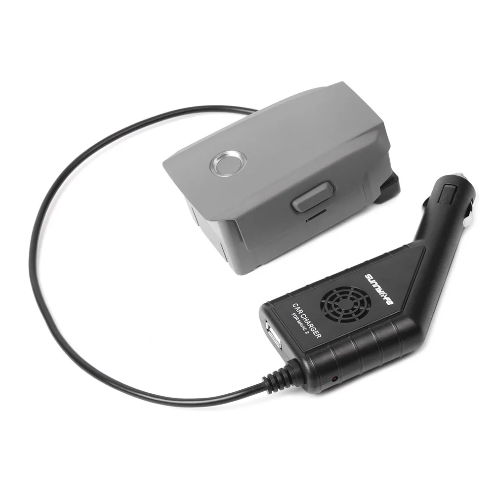 2 in 1 Intelligent Battery Car Charger Remote Controller USB for DJI MAVIC PRO and Mavic Zoom | Электроника