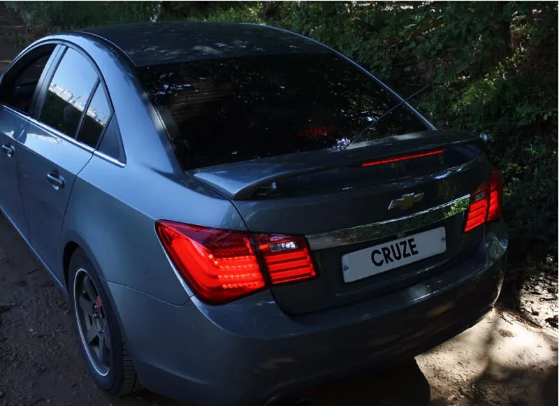Автомобильный Стайлинг для Chevrolet Cruze задняя фара дизайн 2012 Cruze светодиодный задний фонарь DRL+ тормоз с hid комплект 2 шт