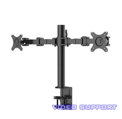 Держатель для двух мониторов полностью регулируемая настольная подставка ЖК