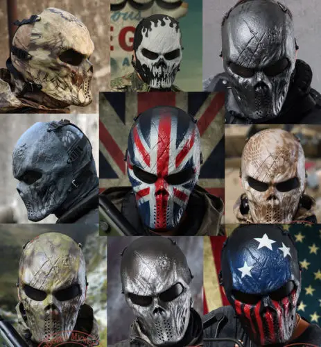 Тактическое снаряжение M06 маска с черепом для страйкбола пейнтбола косплея на