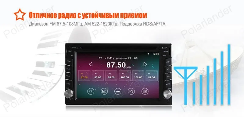 Четырехъядерный 2Din автомобильный стерео радио Универсальный сменный для Android DVD