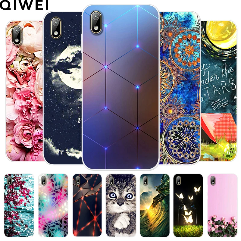 Мягкий ТПУ чехол для huawei Y5, Прозрачный бампер, чехол для huawei Y5, окрашенный силиконовый чехол для телефона s, популярные Чехлы Y 5