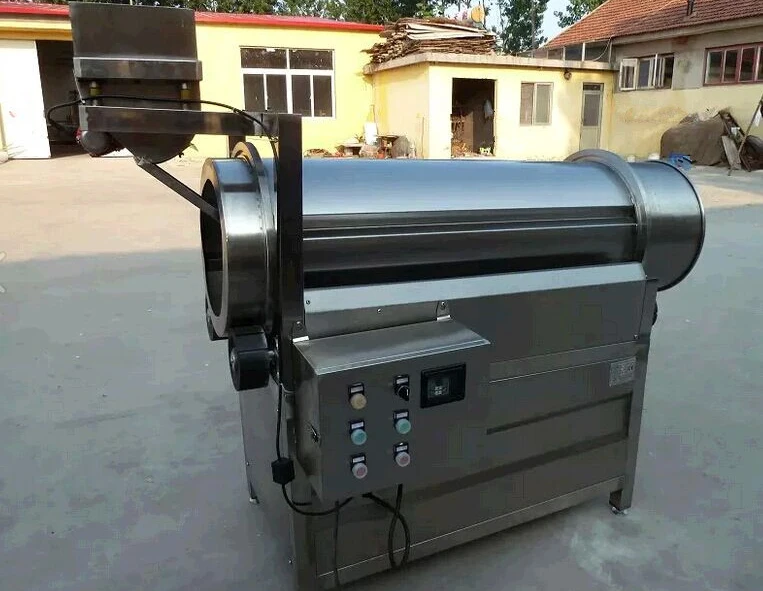 Барабанная машина для закусок/машина арахиса с Одним Барабаном рыбьей