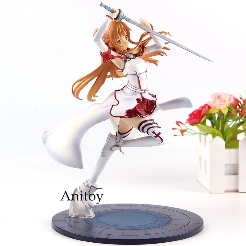 Sword Art Online фигурка САО Asuna Knights of the Blood Ver. 1/8 Масштаб Окрашенные Фигурки ПВХ Коллекция Модель игрушки